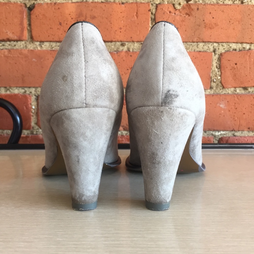 Irregular Choice Belle grey suede heels - Picture 5 of 8
